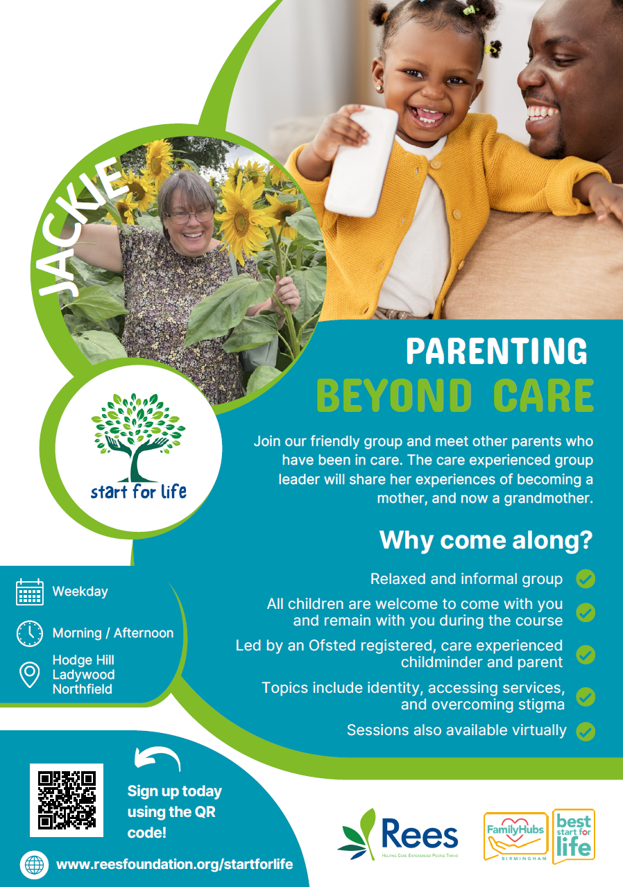 Parenting Beyond Care poster Parenting Beyond Care poster